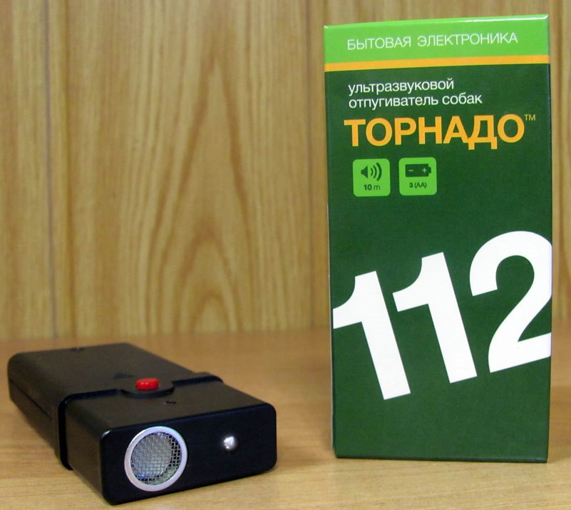 Ультразвуковой отпугиватель собак Торнадо 112 