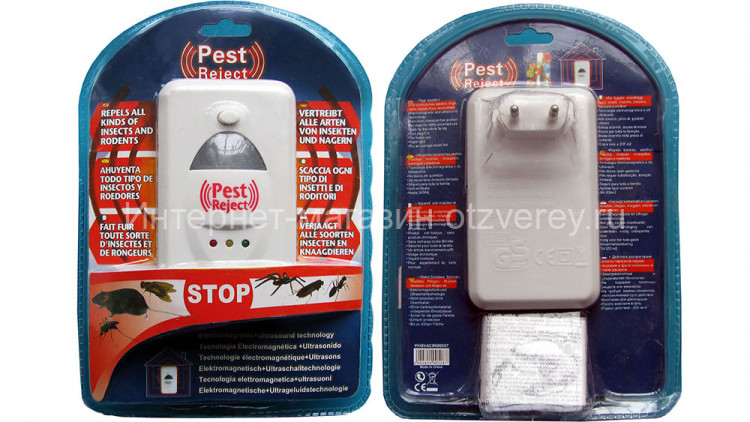 Pest Reject (Пест Реджект) отпугиватель грызунов и насекомых